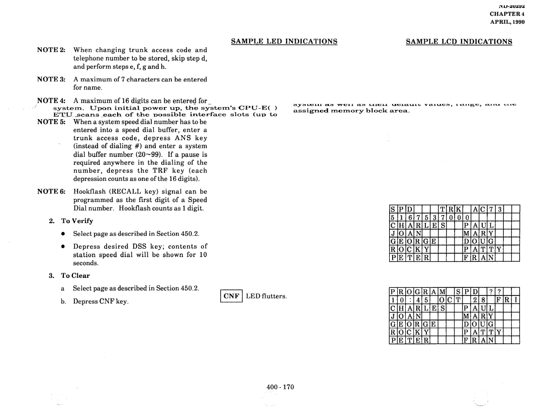 NEC nd-20292 manual As 1 digit 