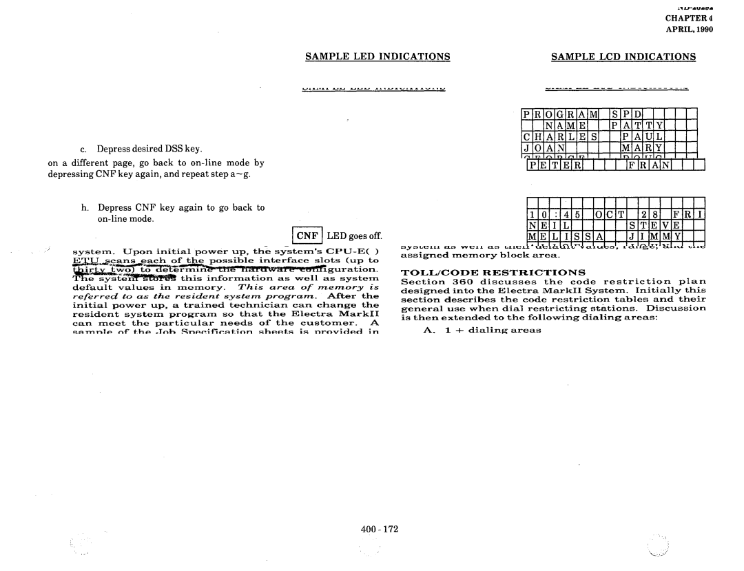 NEC nd-20292 manual 400-172 