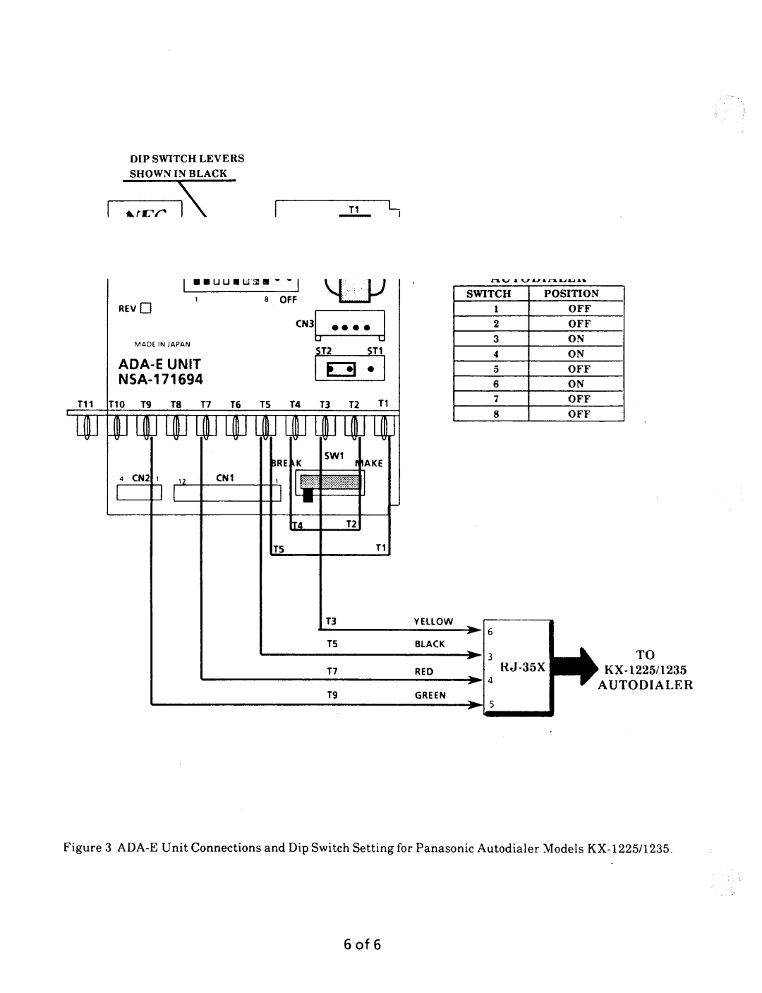 NEC nd-20292 manual Autodialer 