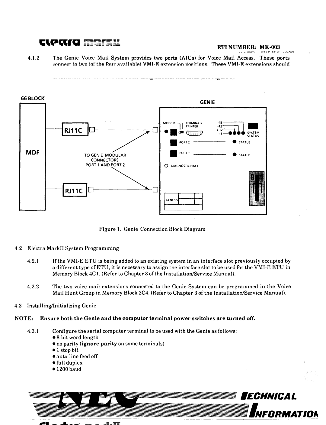 NEC nd-20292 manual Mdf 