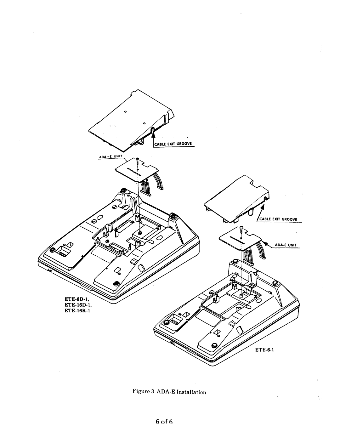 NEC nd-20292 manual ADA-E Installation 