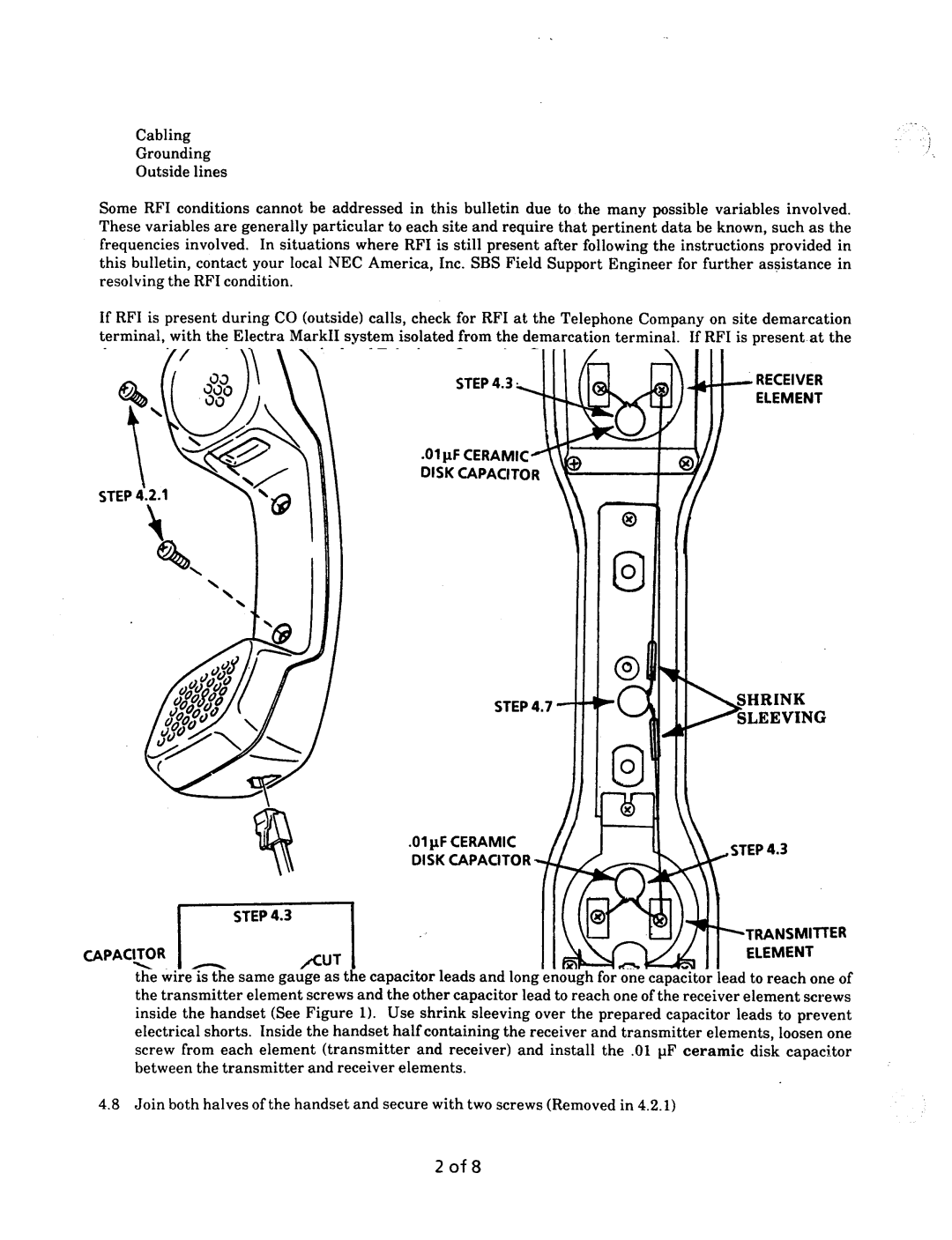 NEC nd-20292 manual ET1 Number MK-006 Date February 