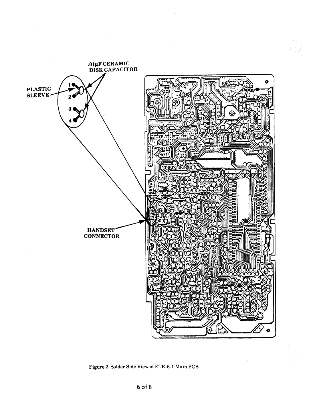 NEC nd-20292 manual Diskcapacitor Plastic SLEEVE4 Handset Connector 