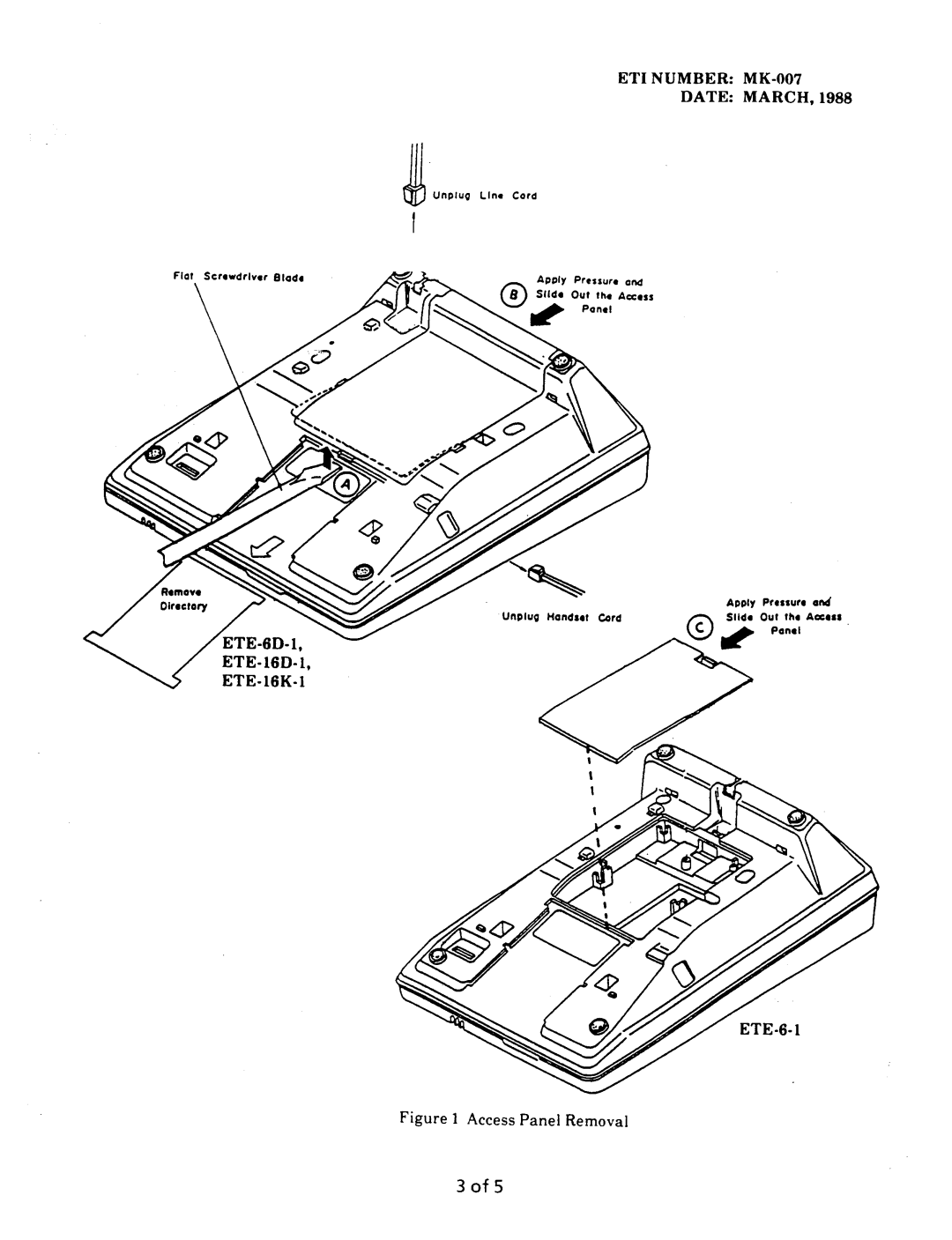 NEC nd-20292 manual ET1 Number MK-007 Date March 