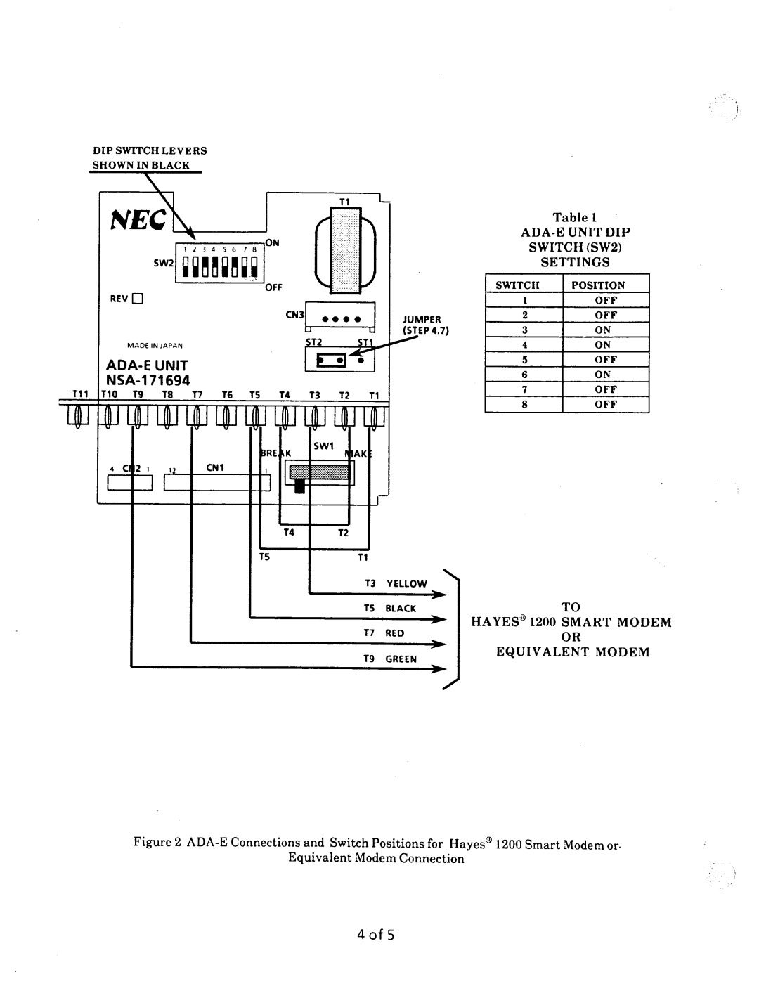 NEC nd-20292 manual I m 