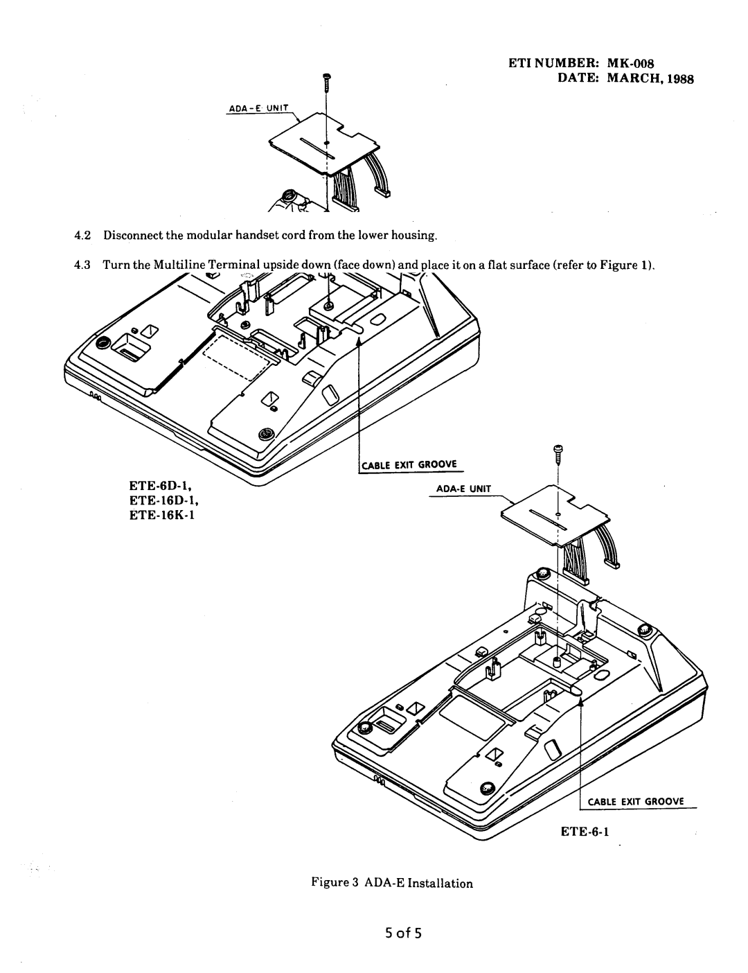 NEC nd-20292 manual ETE-GD-1 