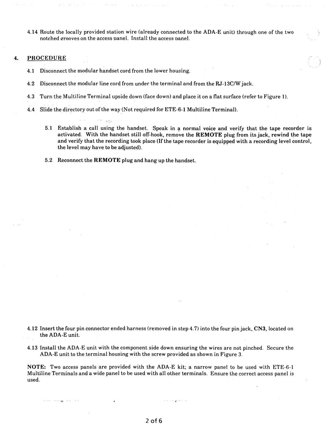 NEC nd-20292 manual ET1 Number MK-011 