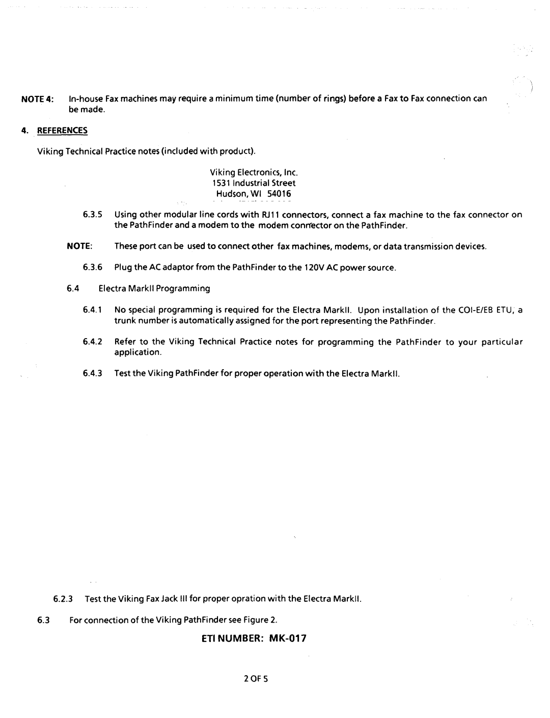 NEC nd-20292 manual ETI Number MK-017 