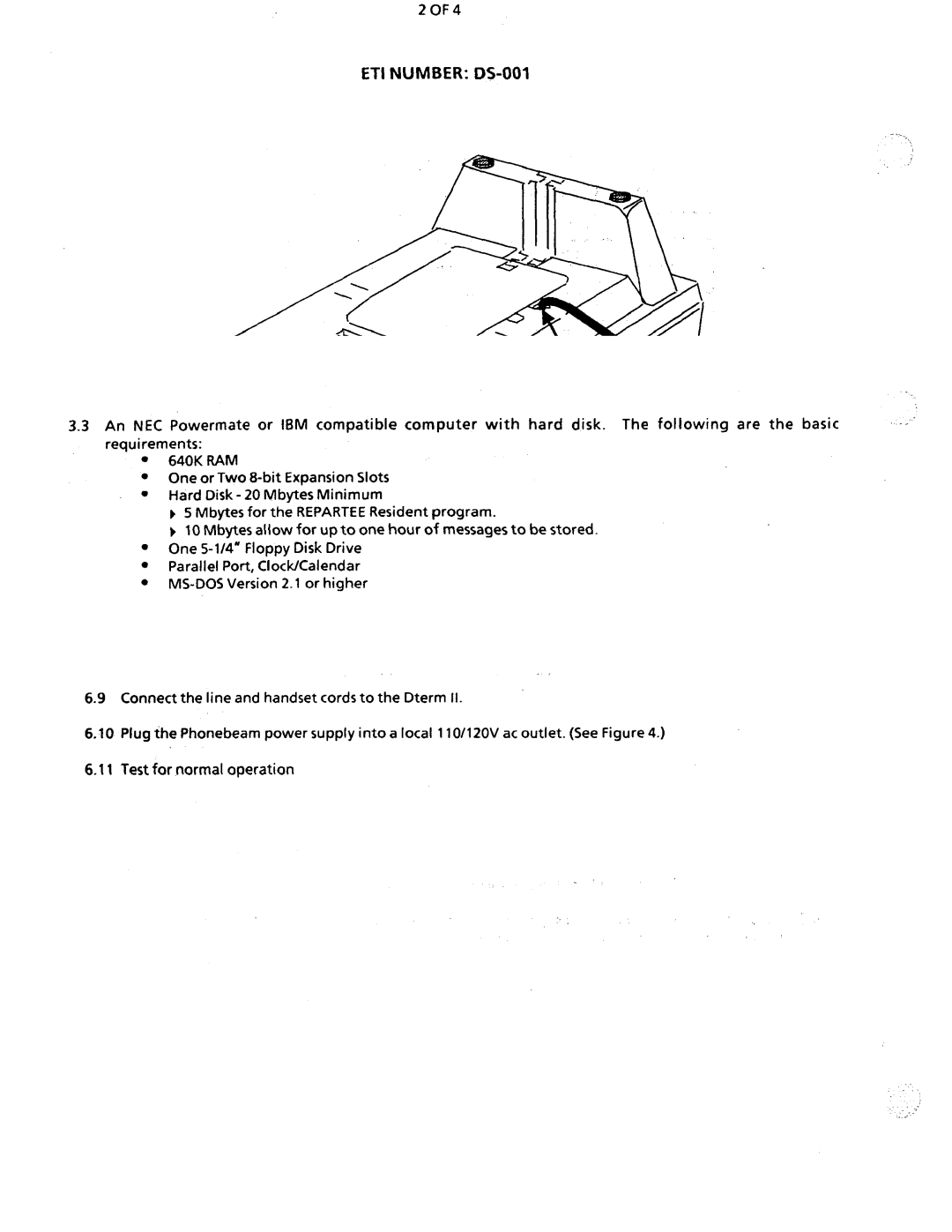 NEC nd-20292 manual ETI Number OS-001 