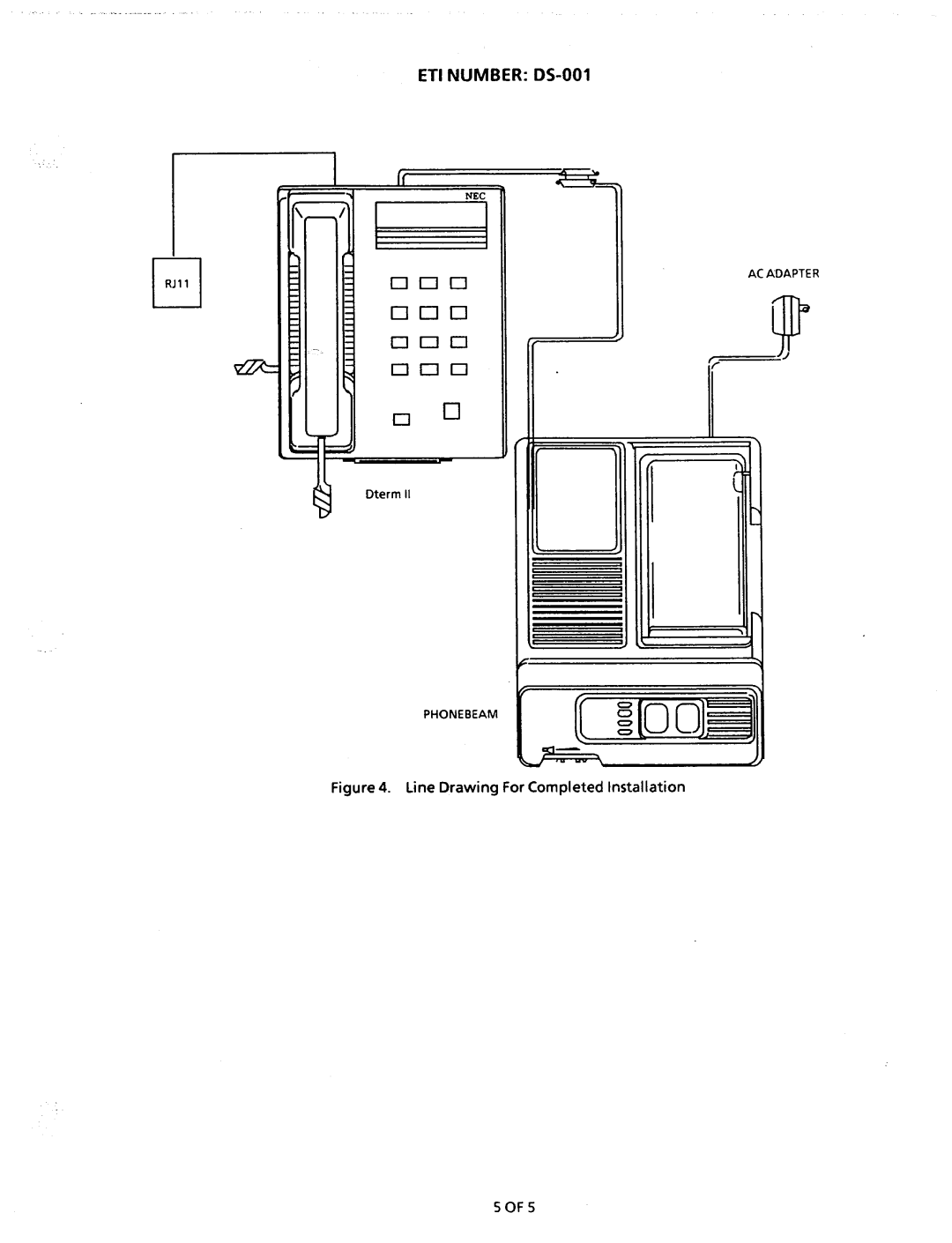 NEC nd-20292 manual ETI Number DS-001, Sofs 