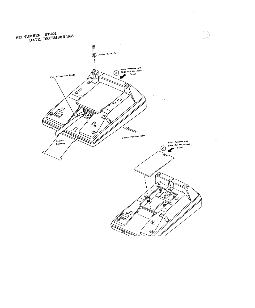 NEC nd-20292 manual 4of, ET1 Number DT-002 