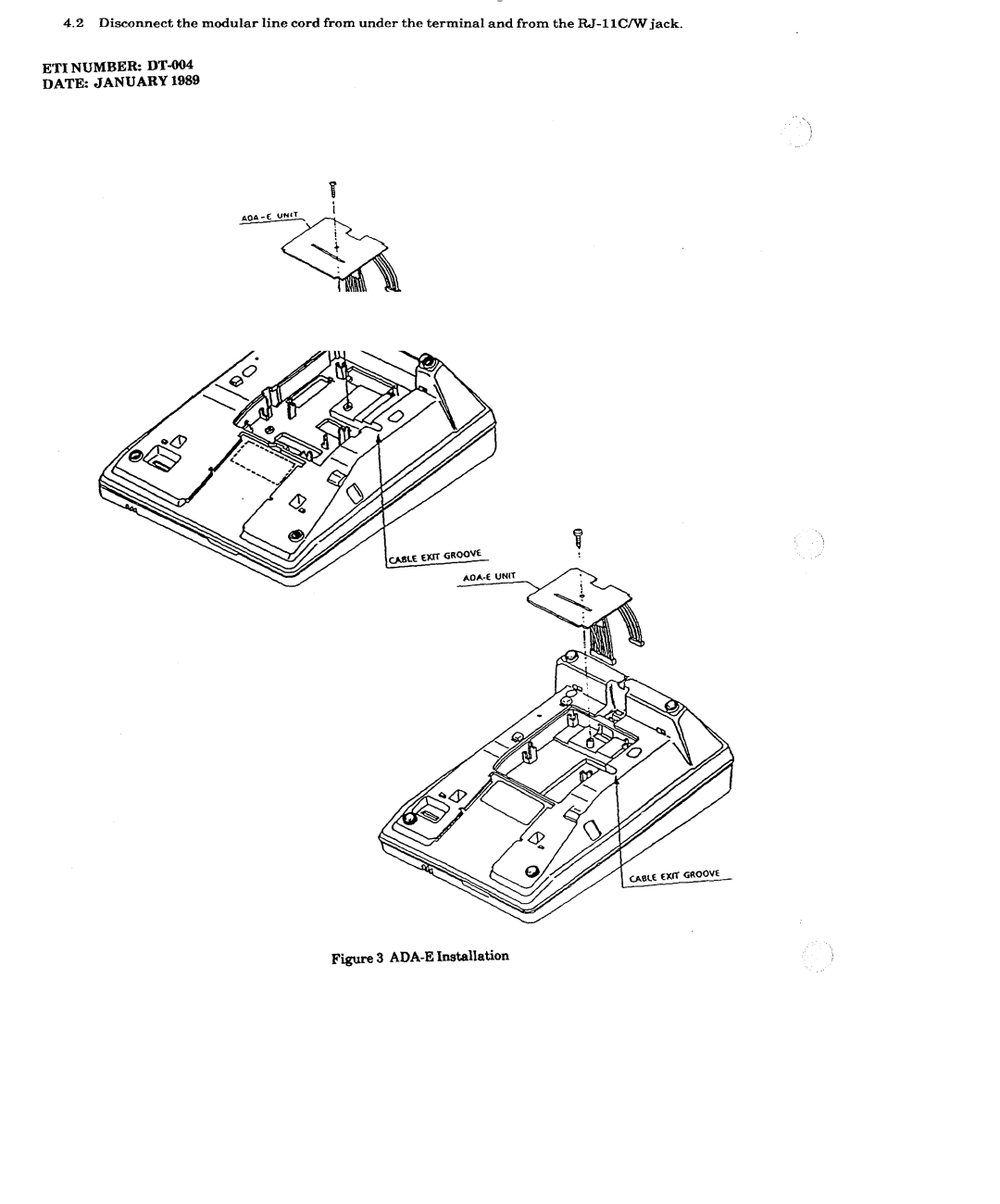 NEC nd-20292 manual 6of6, ADA-E Installation 