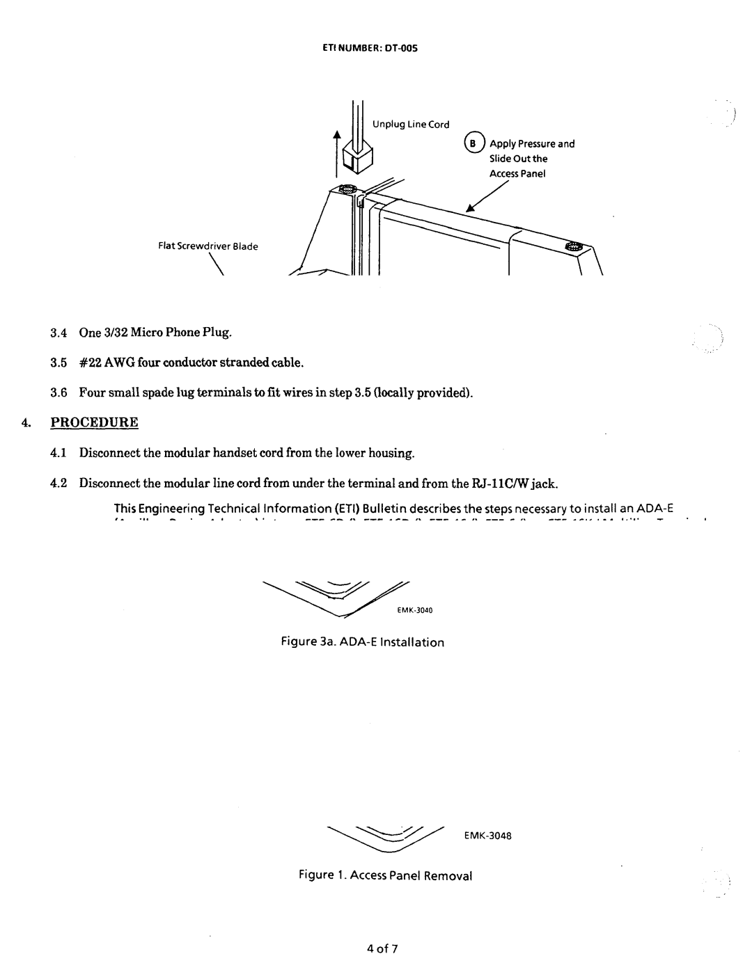 NEC nd-20292 manual ADA-E Installation 