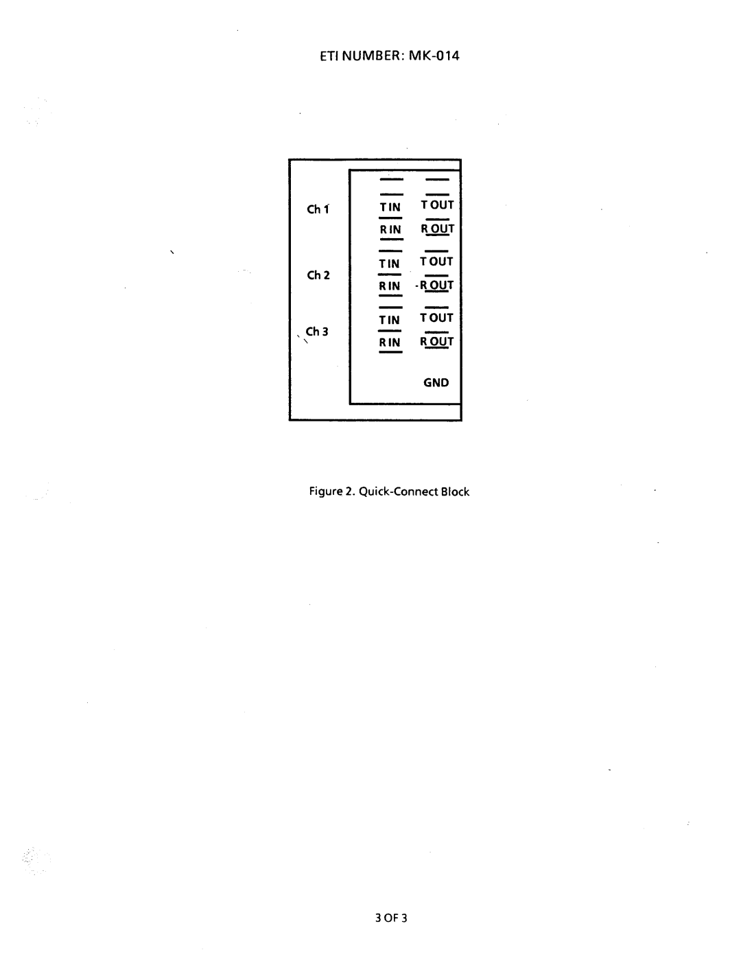 NEC nd-20292 manual TIN OUT RIN Tout 