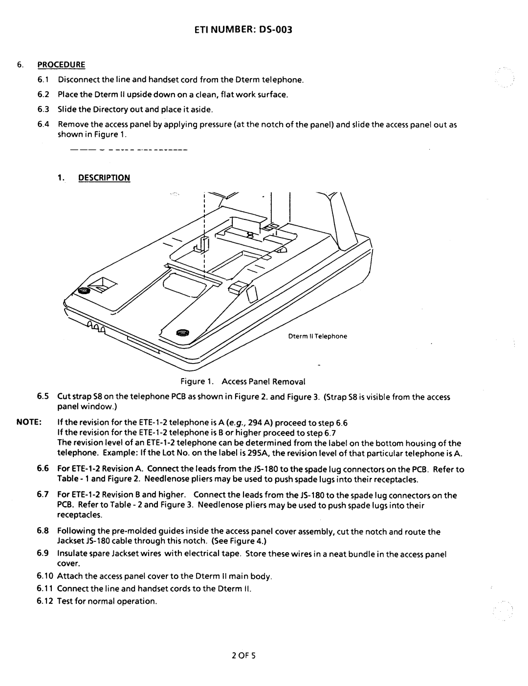 NEC nd-20292 manual ETI Number DS-003 