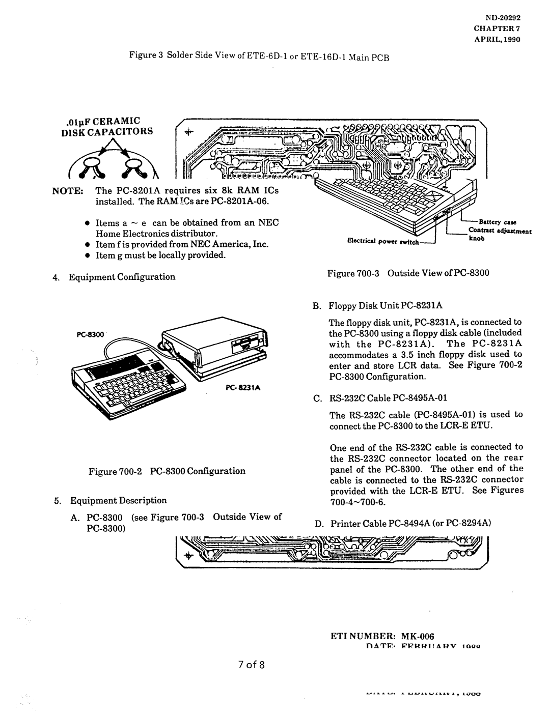 NEC nd-20292 manual Chapter 