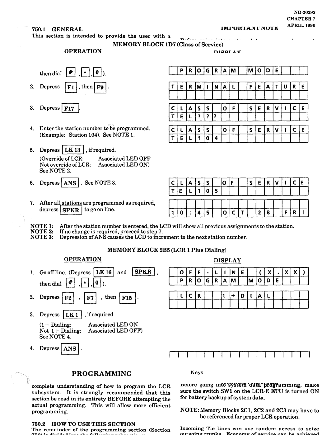 NEC nd-20292 manual Then p 