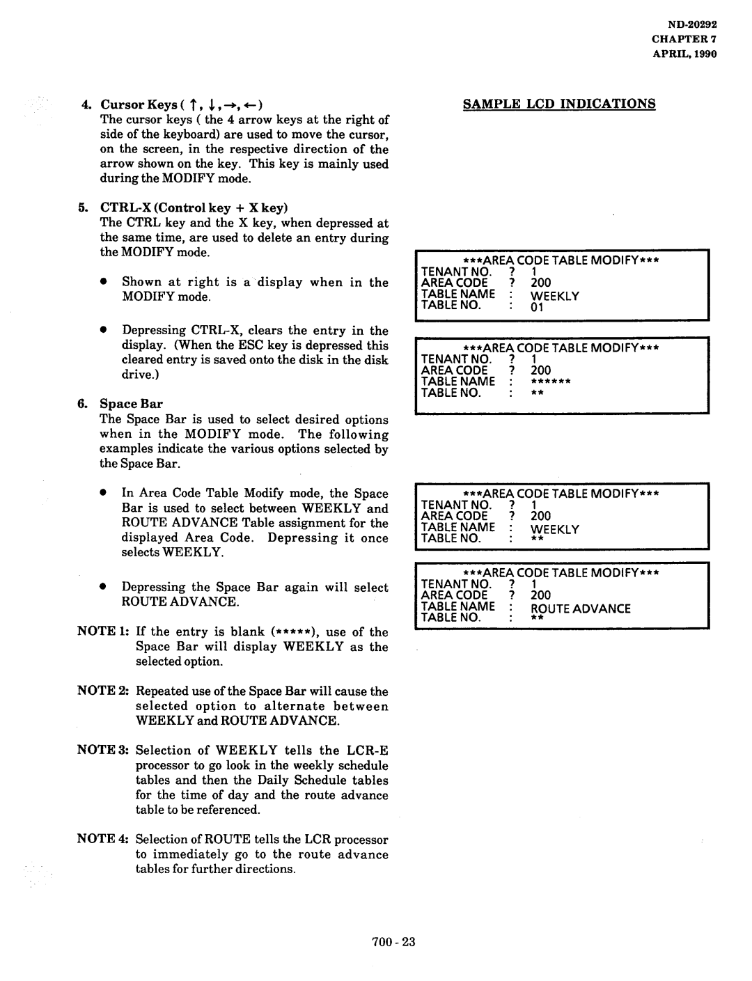 NEC nd-20292 manual Route Advance 