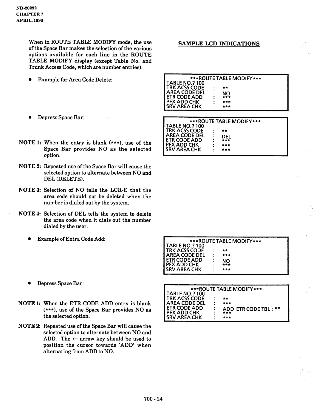 NEC nd-20292 manual Route 