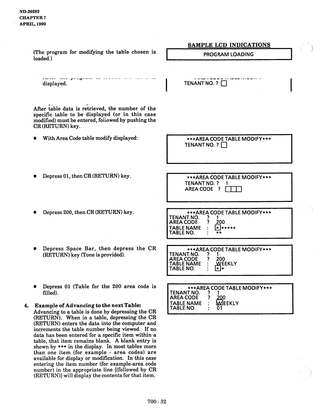 NEC nd-20292 manual Program Loading 