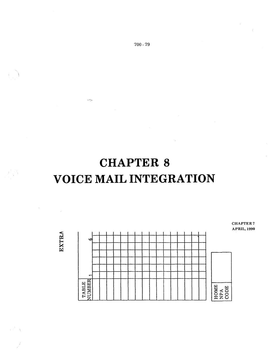 NEC nd-20292 manual Chapter Voice Mail Integration 