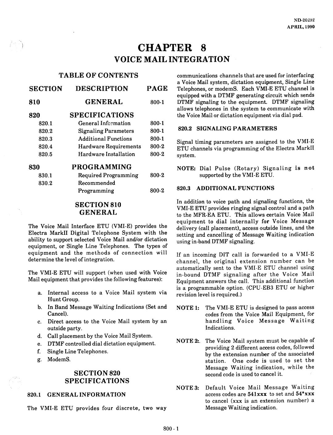 NEC nd-20292 manual Chapter 