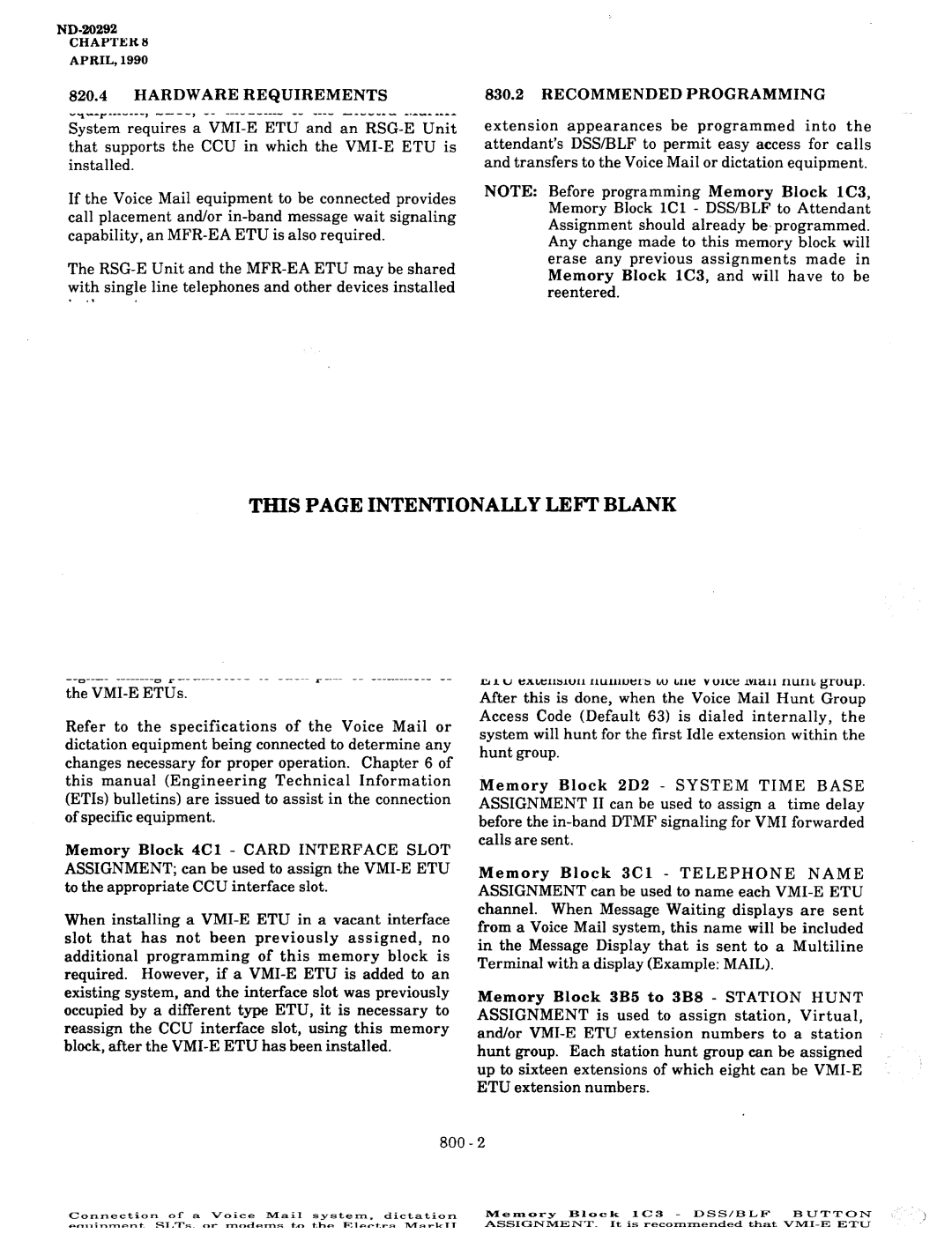 NEC nd-20292 manual This page Intentionally Left Blank 