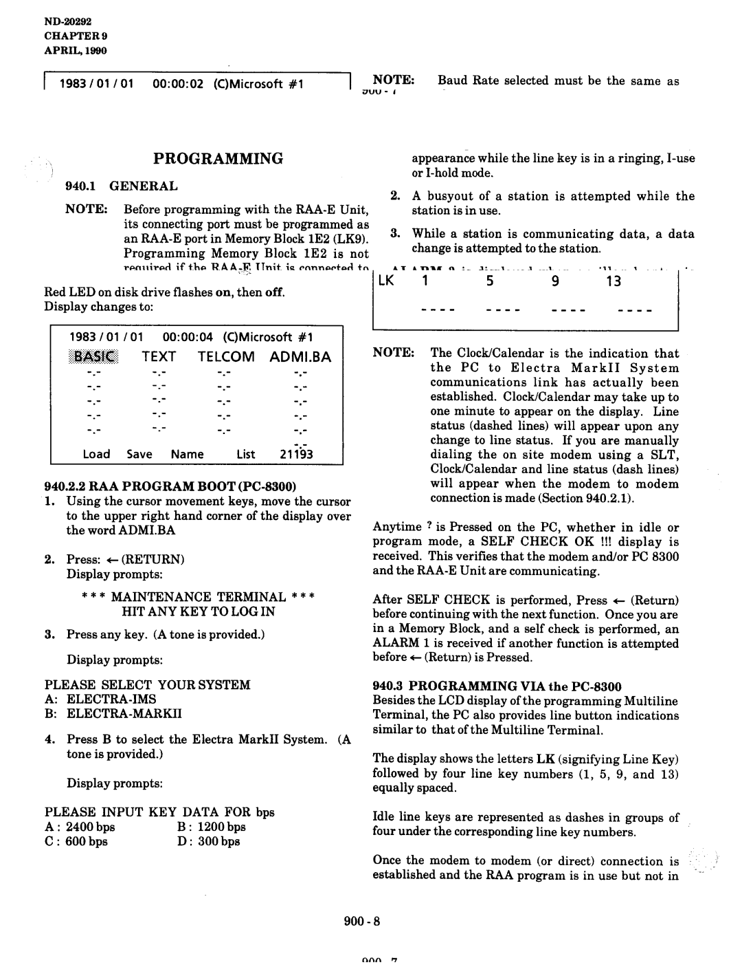 NEC nd-20292 manual FRI Hook 