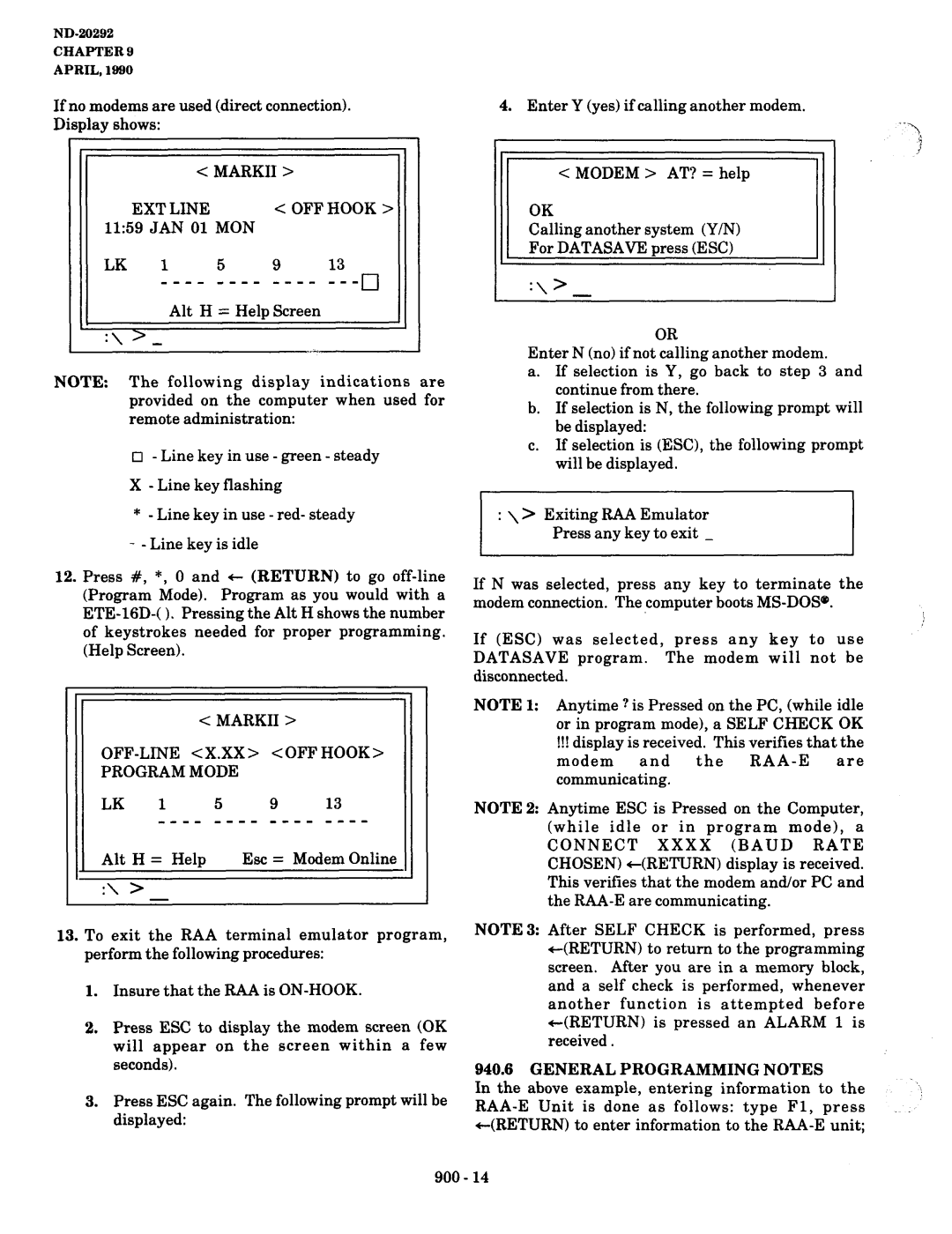 NEC nd-20292 manual JAN 01 MON 