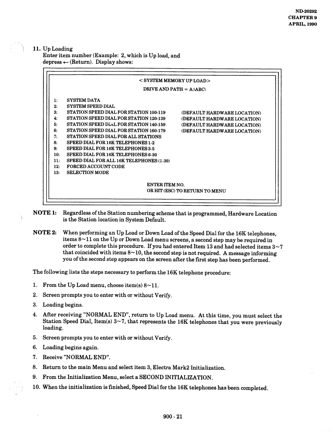 NEC nd-20292 manual 