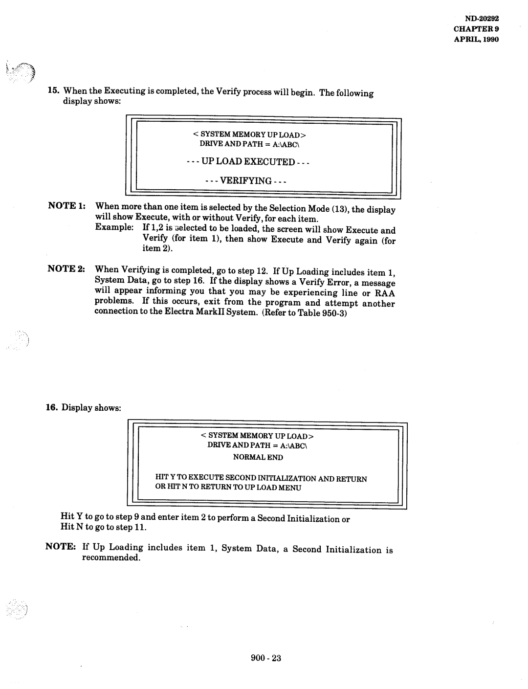 NEC nd-20292 manual 