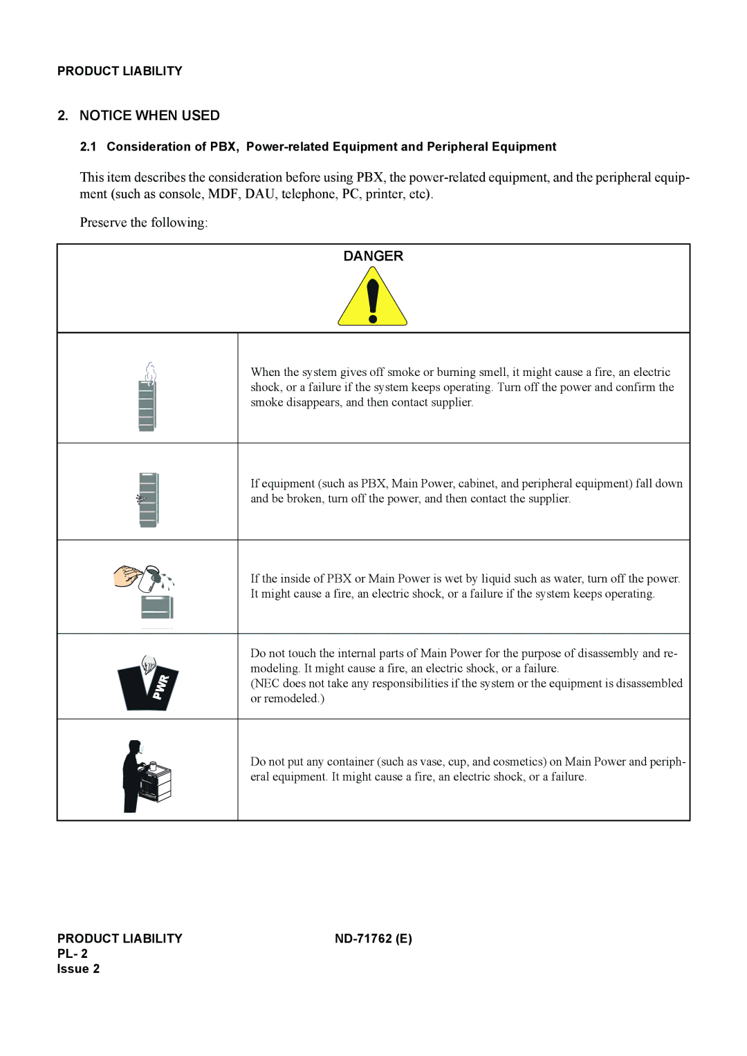 NEC ND-71762(E) system manual ND-71762 E 