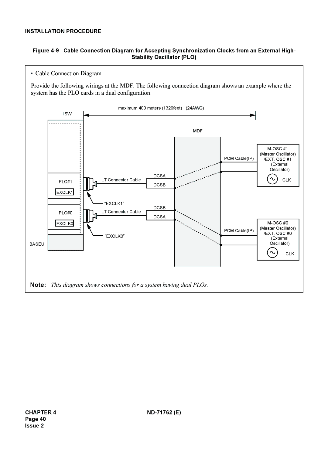 NEC ND-71762(E) system manual Isw 