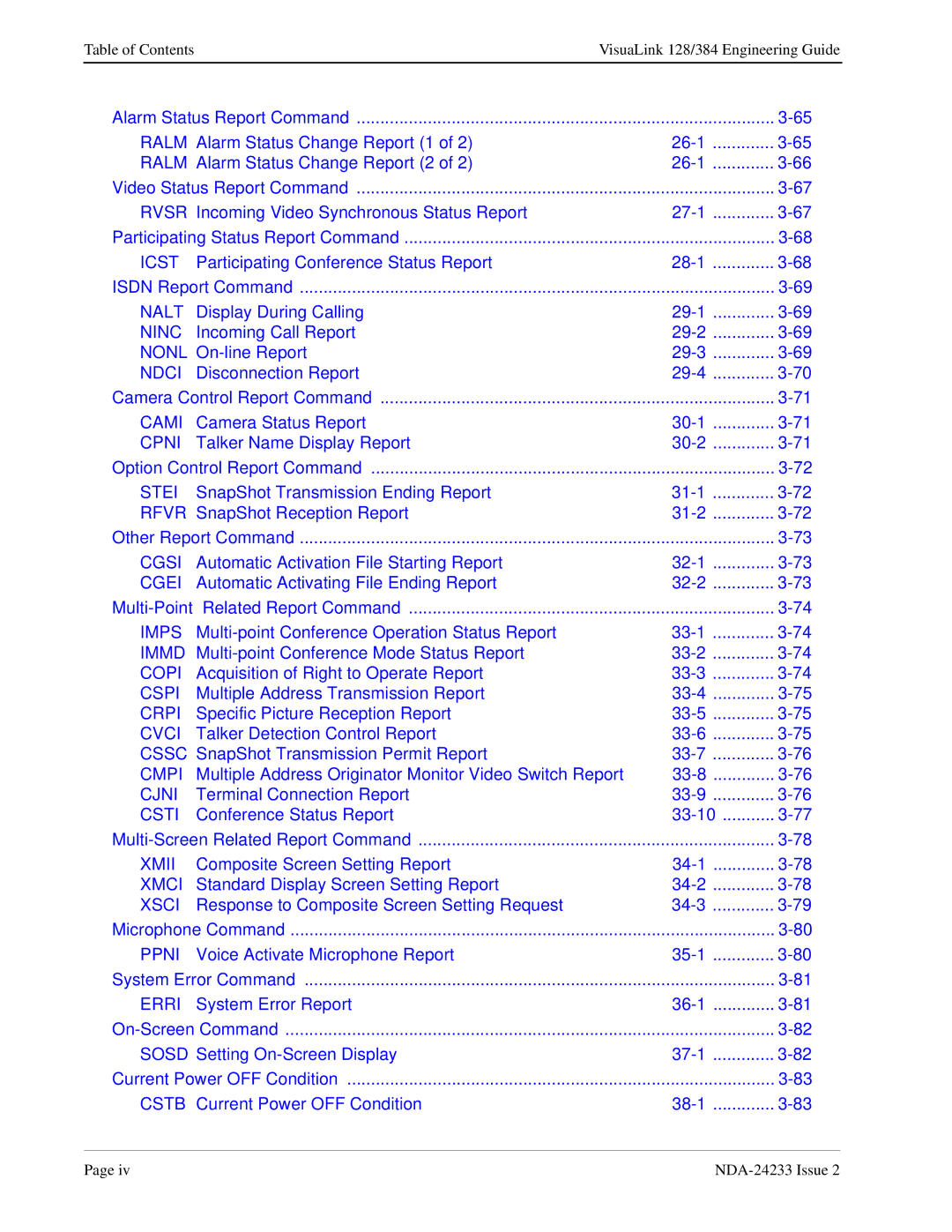 NEC NDA-24233 manual Icst 