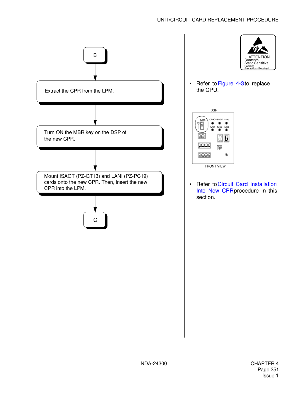 NEC NDA-24300 manual Section 