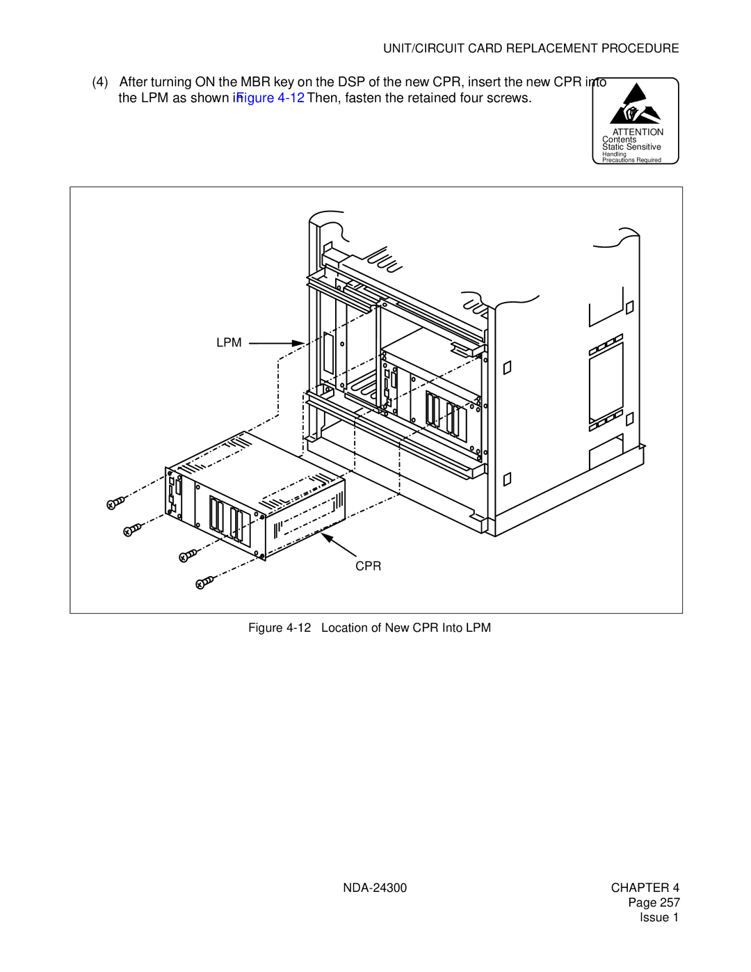 NEC NDA-24300 manual Lpm, Cpr 