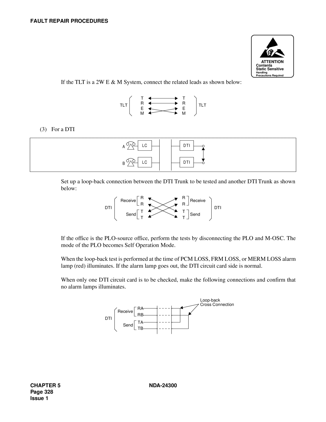 NEC NDA-24300 manual Ra Rb Ta Tb 