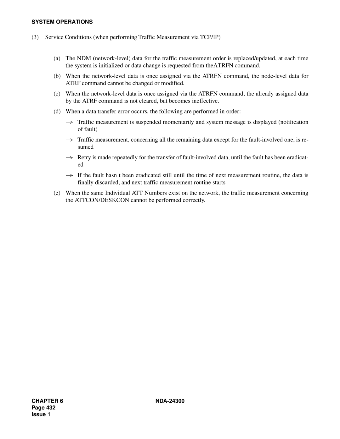 NEC NDA-24300 manual System Operations 