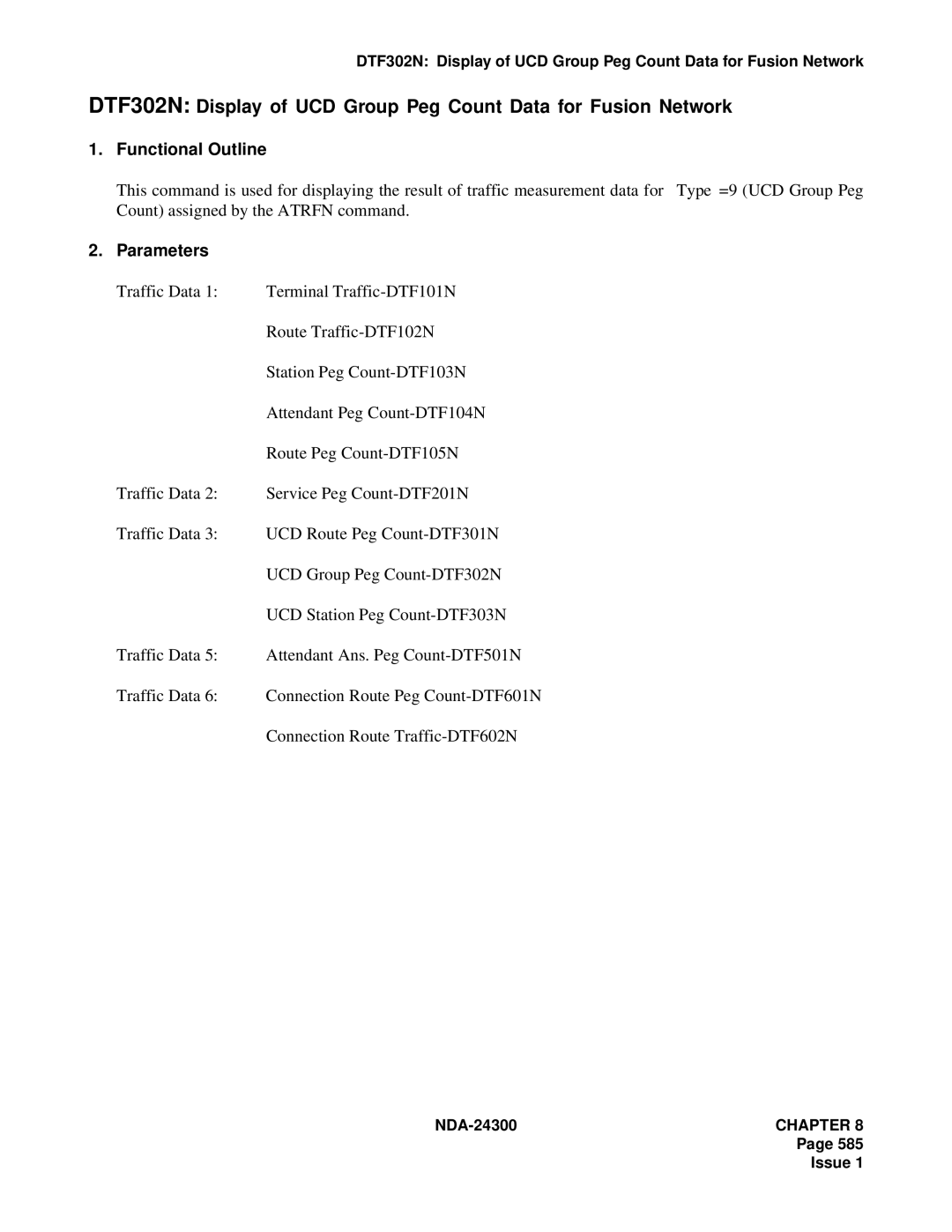 NEC NDA-24300 manual Functional Outline 