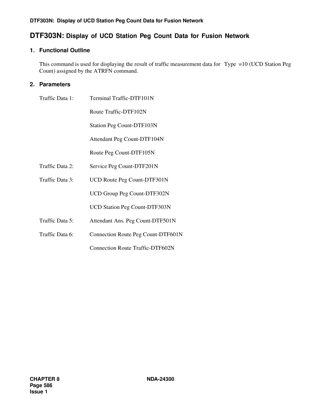 NEC NDA-24300 manual Functional Outline 