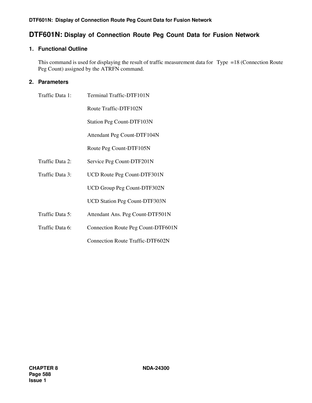 NEC NDA-24300 manual Functional Outline 