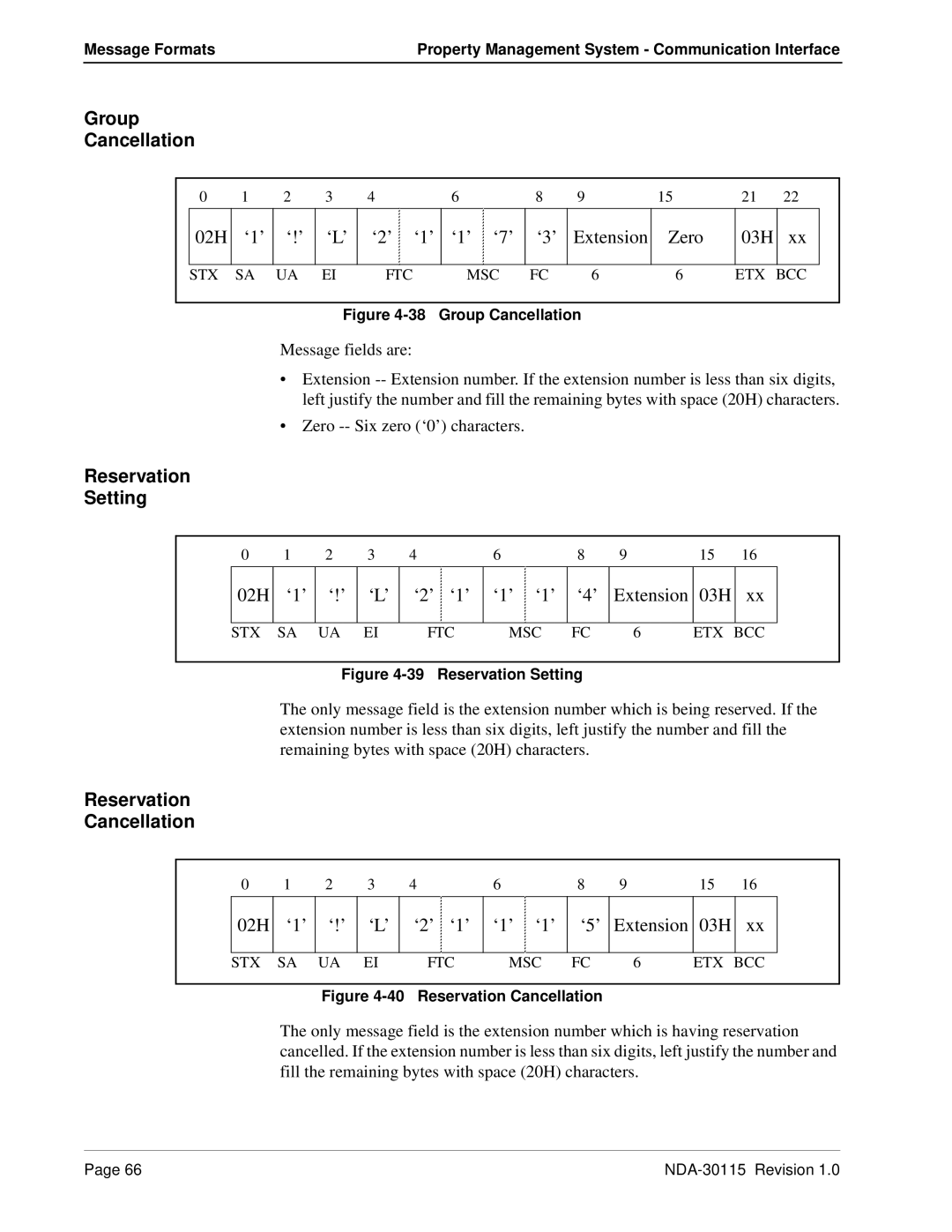 NEC NDA-30115-001 manual Group Cancellation, Reservation Setting, Reservation Cancellation 