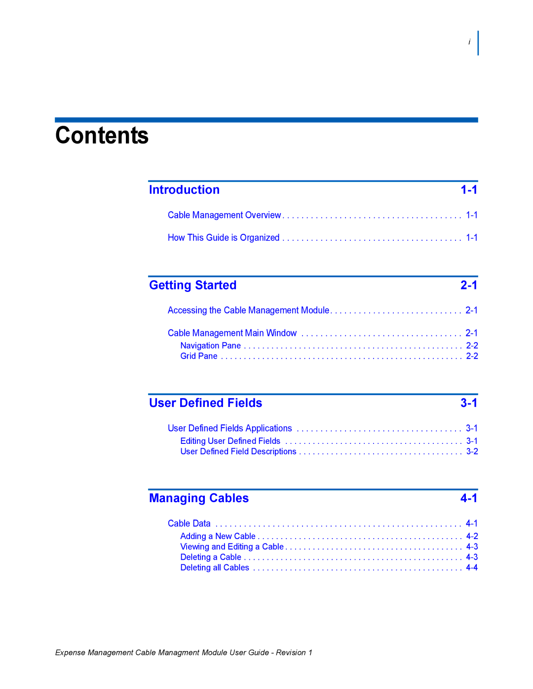 NEC NDA-31135 manual Contents 