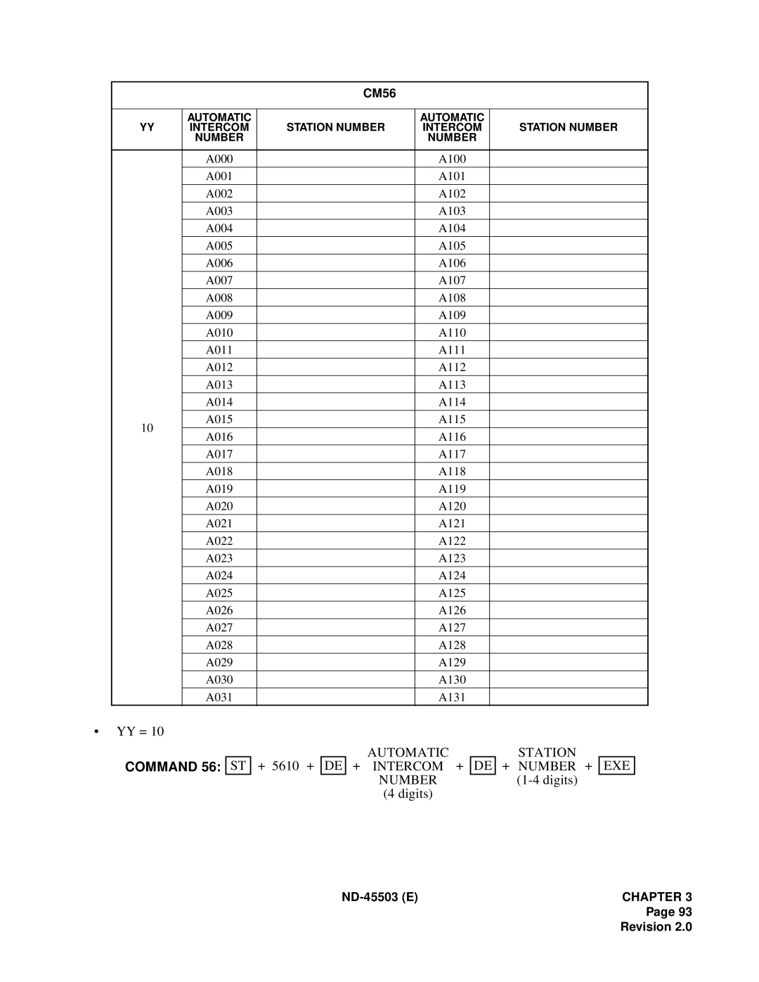 NEC NEAX 2000 IVS manual Automatic, Station 