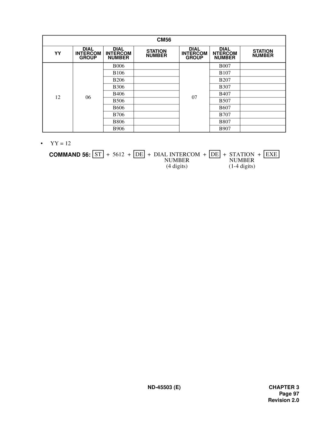 NEC NEAX 2000 IVS manual Dial Station Intercom Ntercom Number Group 