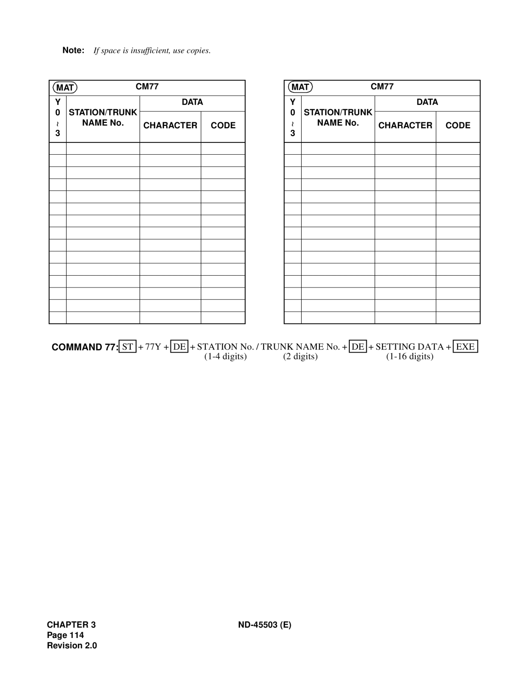 NEC NEAX 2000 IVS manual Station/Trunk 