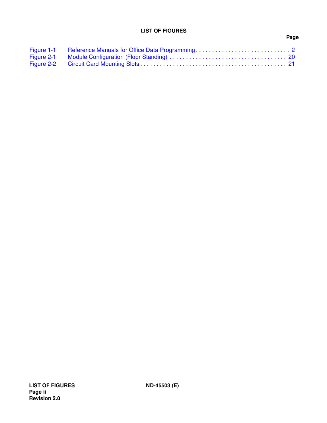 NEC NEAX 2000 IVS manual Reference Manuals for Office Data Programming 