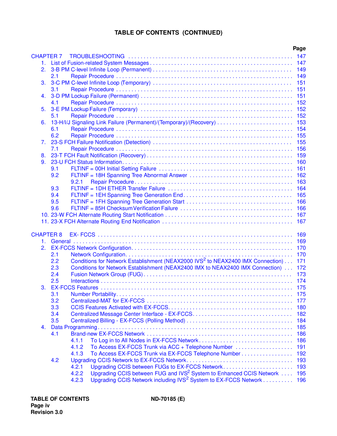 NEC NEAX2400 system manual 147 