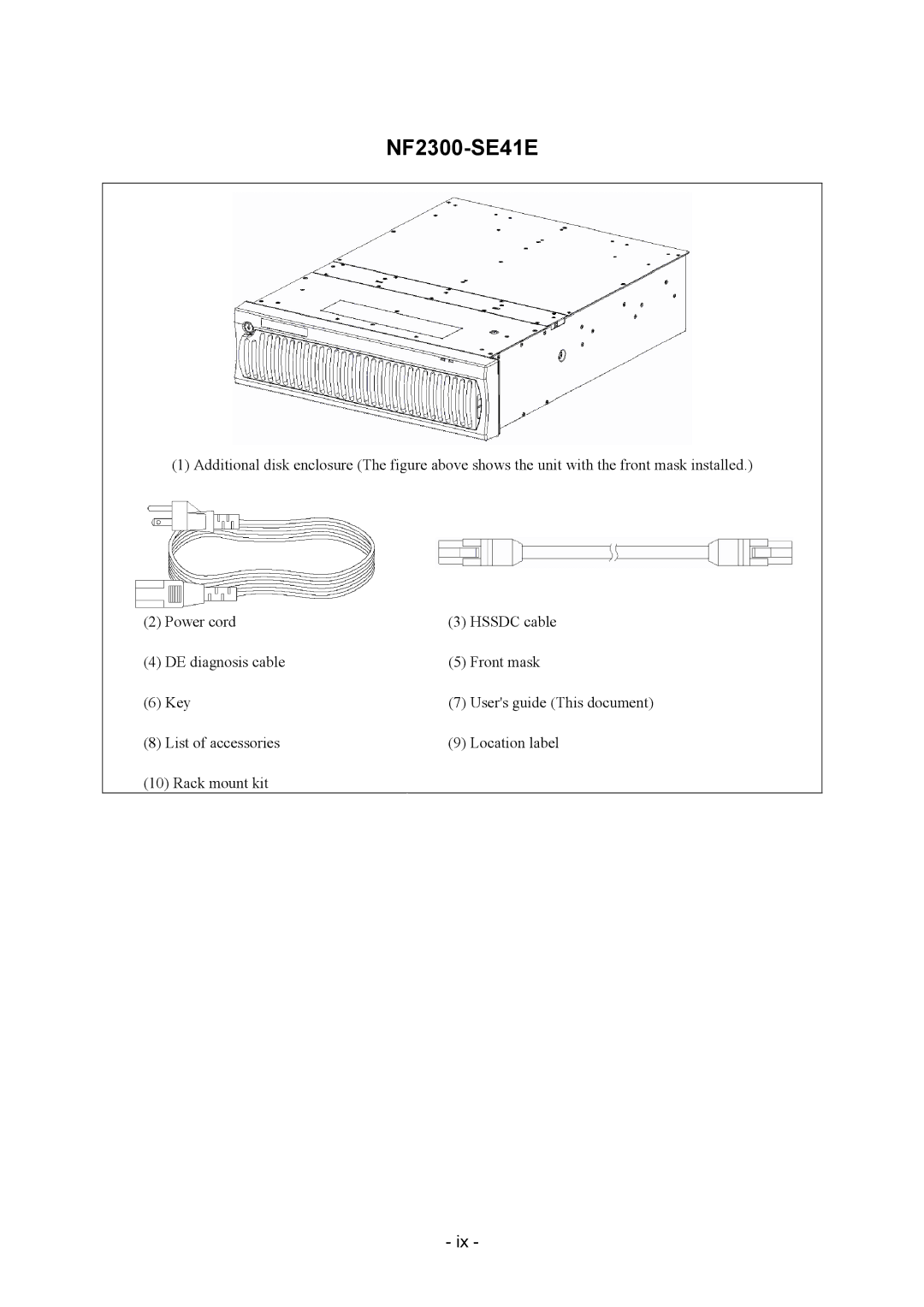 NEC NF2300-SE41E manual 