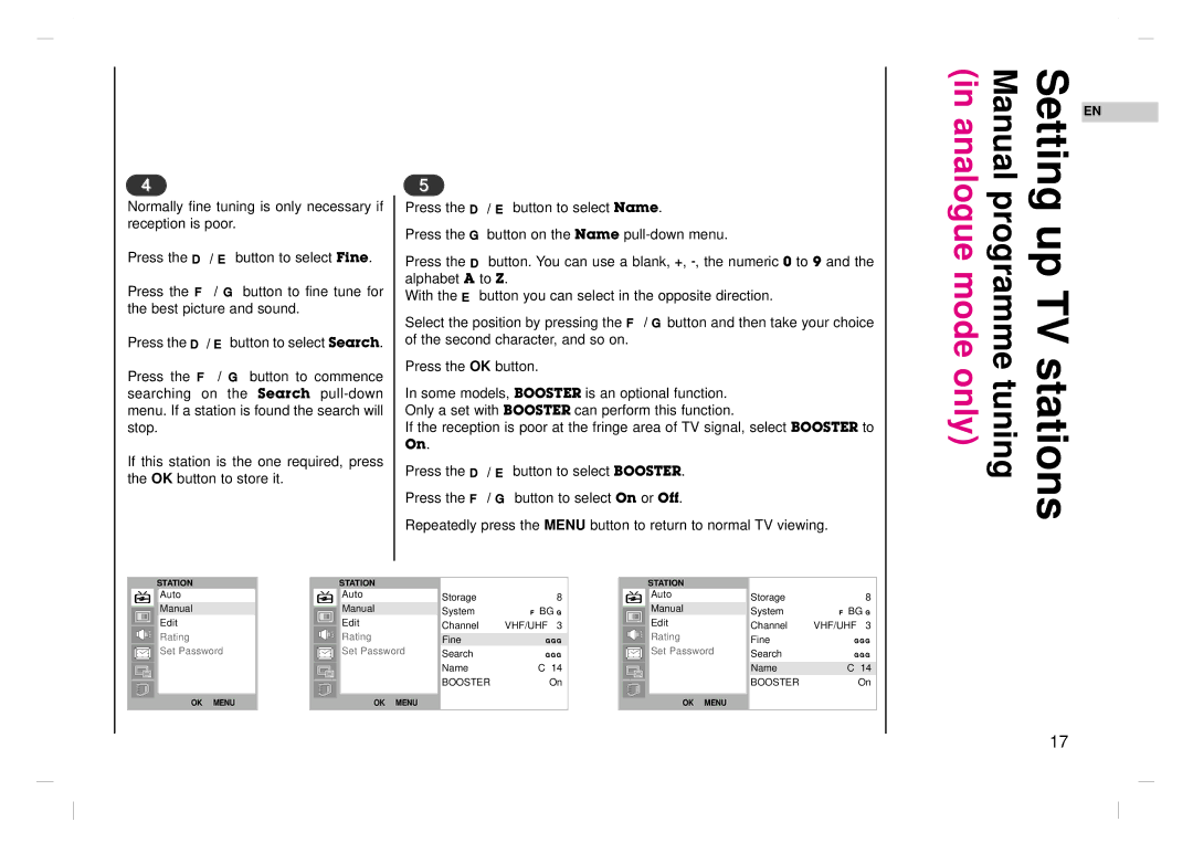 NEC NLT-42HD1, NLT-32HD1, NLT-26HD1 owner manual Vhf/Uhf 